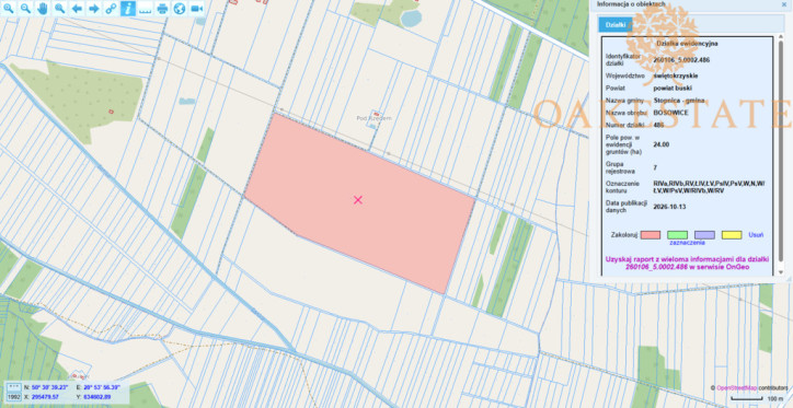 Działka Sprzedaż Bosowice 10