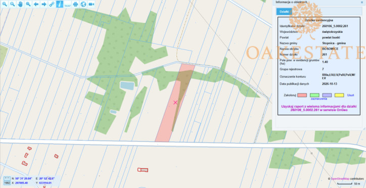 Działka Sprzedaż Bosowice 6